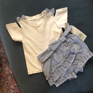 NTW 18m Girls Pants and Shit Set